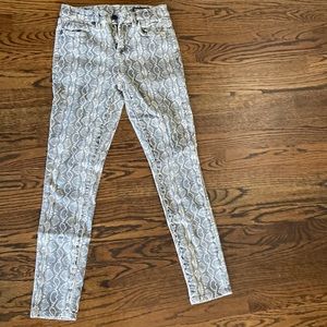 Blank NYC Snakeskin Denim